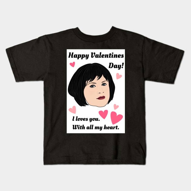 Gavin And Stacey Valentines Kids T-Shirt by Jakmalone